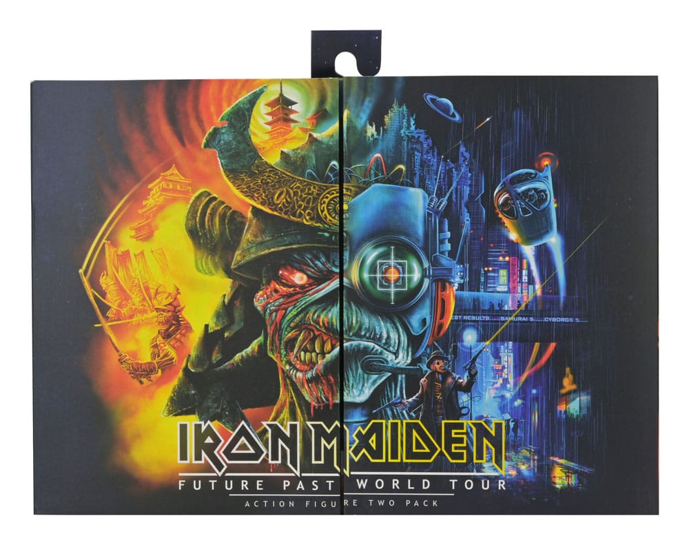 SENJUTSU EDDIE & SOMEWHERE IN TIME EDDIE IRON MAIDEN NECA 18 CM