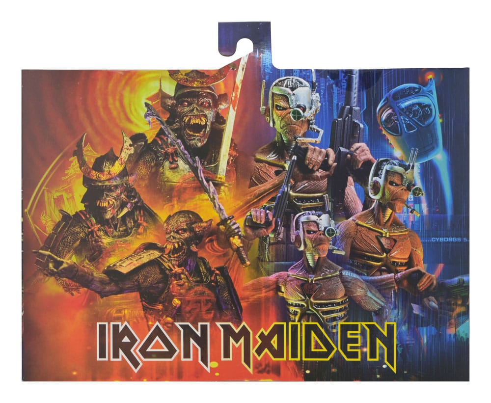 SENJUTSU EDDIE & SOMEWHERE IN TIME EDDIE IRON MAIDEN NECA 18 CM