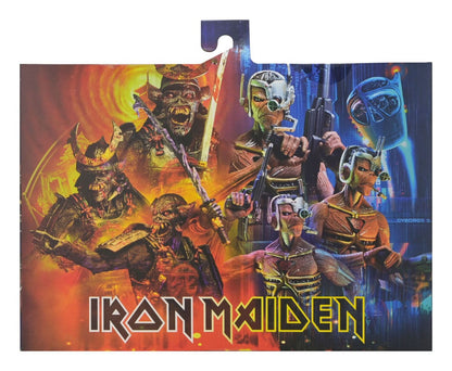 SENJUTSU EDDIE & SOMEWHERE IN TIME EDDIE IRON MAIDEN NECA 18 CM