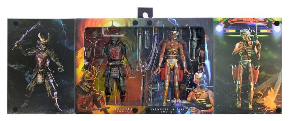 SENJUTSU EDDIE & SOMEWHERE IN TIME EDDIE IRON MAIDEN NECA 18 CM