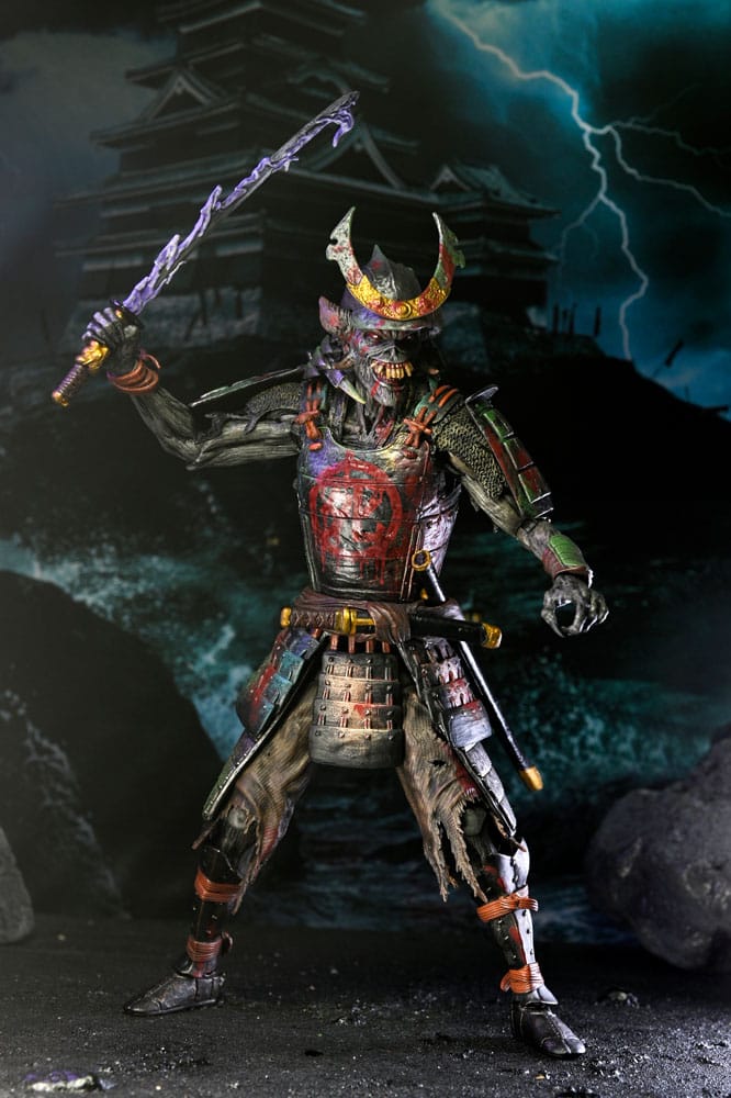 SENJUTSU EDDIE & SOMEWHERE IN TIME EDDIE IRON MAIDEN NECA 18 CM