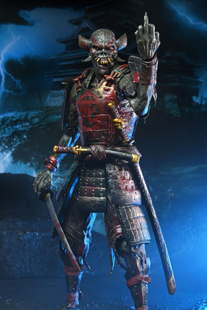 SENJUTSU EDDIE & SOMEWHERE IN TIME EDDIE IRON MAIDEN NECA 18 CM