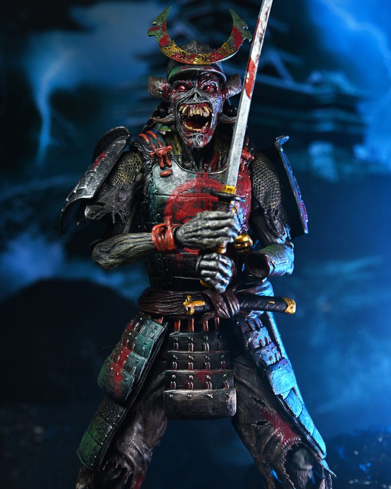 SENJUTSU EDDIE & SOMEWHERE IN TIME EDDIE IRON MAIDEN NECA 18 CM