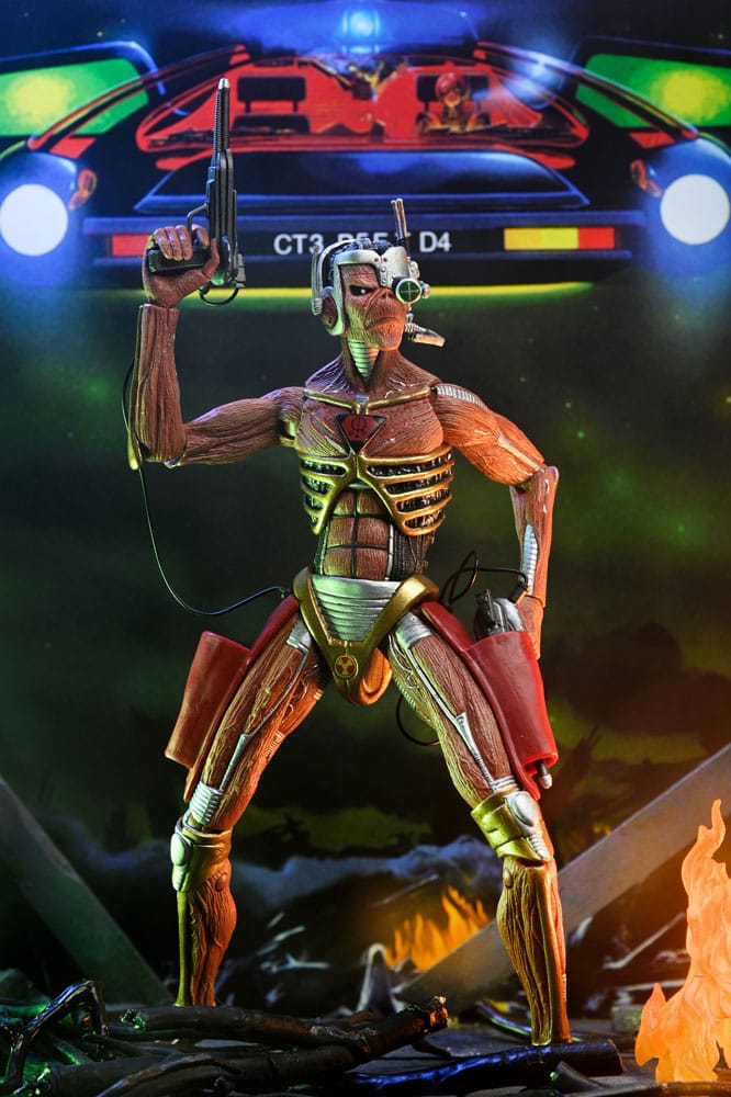 SENJUTSU EDDIE & SOMEWHERE IN TIME EDDIE IRON MAIDEN NECA 18 CM