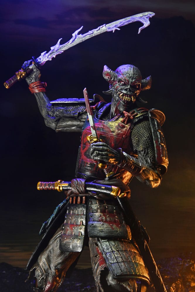 SENJUTSU EDDIE & SOMEWHERE IN TIME EDDIE IRON MAIDEN NECA 18 CM