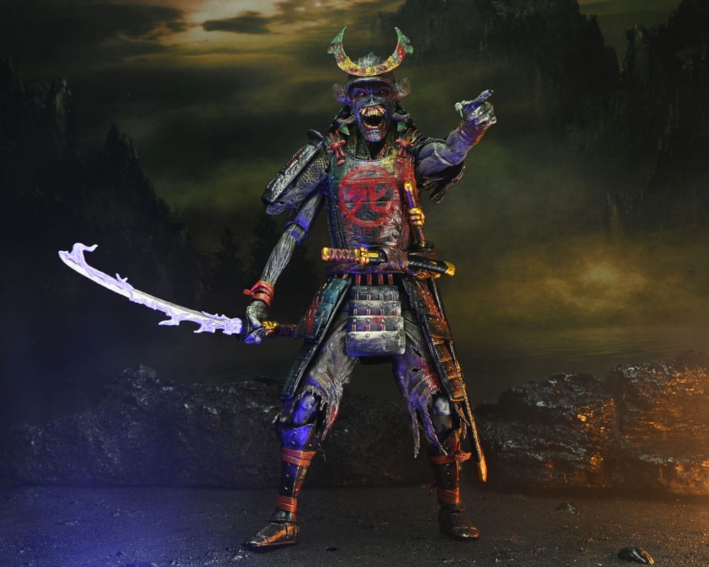 SENJUTSU EDDIE & SOMEWHERE IN TIME EDDIE IRON MAIDEN NECA 18 CM