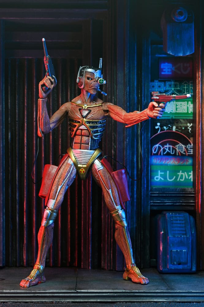 SENJUTSU EDDIE & SOMEWHERE IN TIME EDDIE IRON MAIDEN NECA 18 CM