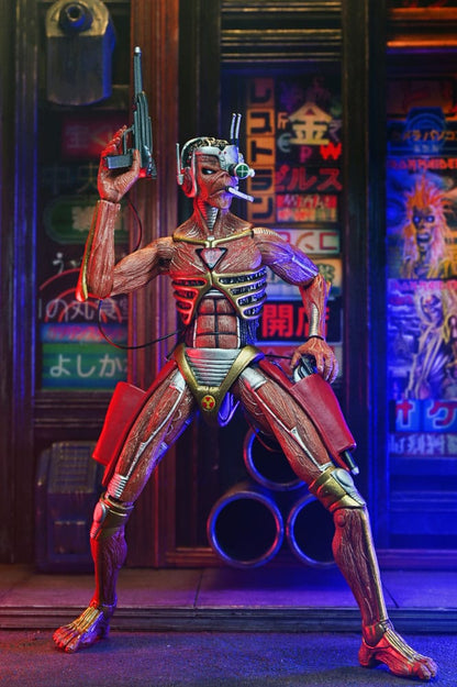 SENJUTSU EDDIE & SOMEWHERE IN TIME EDDIE IRON MAIDEN NECA 18 CM