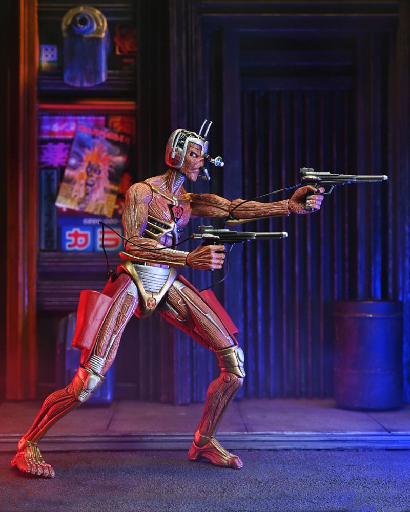 SENJUTSU EDDIE & SOMEWHERE IN TIME EDDIE IRON MAIDEN NECA 18 CM