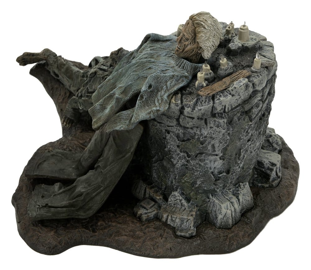 TRENCHCOAT WITH SPIKES INFERNO ROOM – DELUXE DIORAMA (FRIDAY THE 13TH: THE GAME – NECA)