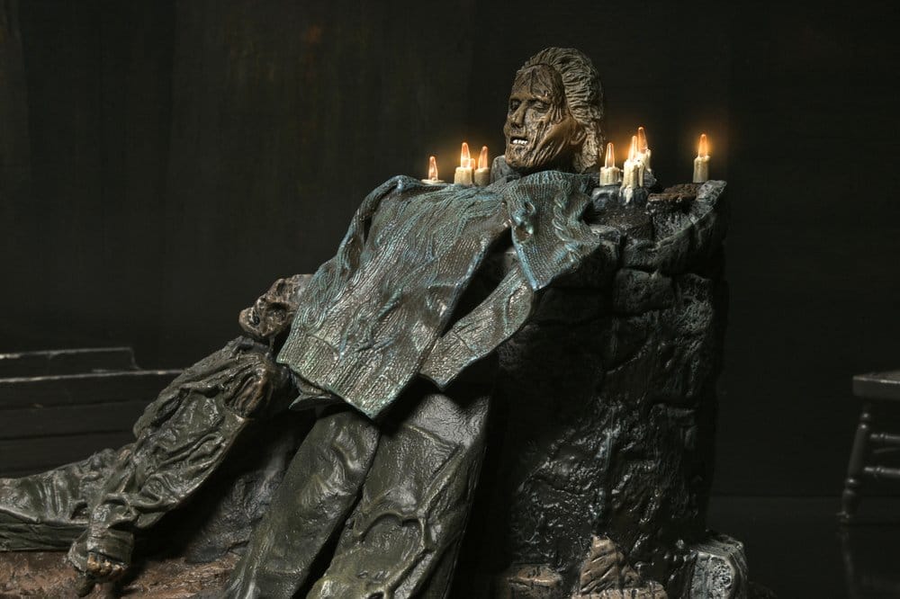 TRENCHCOAT WITH SPIKES INFERNO ROOM – DELUXE DIORAMA (FRIDAY THE 13TH: THE GAME – NECA)