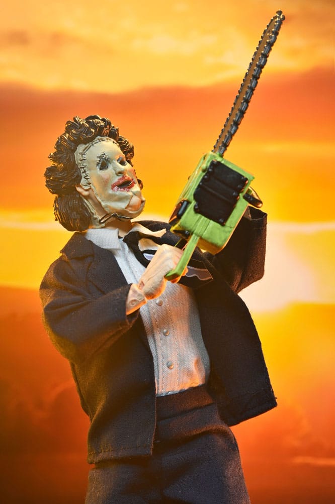 LEATHERFACE 1/10 – PRETTY WOMAN MASK – 50TH ANNIVERSARY – LA MATANZA DE TEXAS – NECA 20 CM