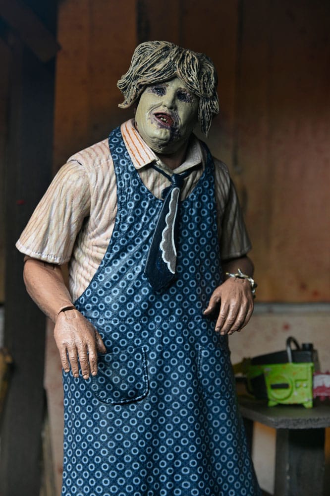 LA MATANZA DE TEXAS – FIGURA LEATHERFACE 50TH ANNIVERSARY CLOTHED – NECA 20 CM
