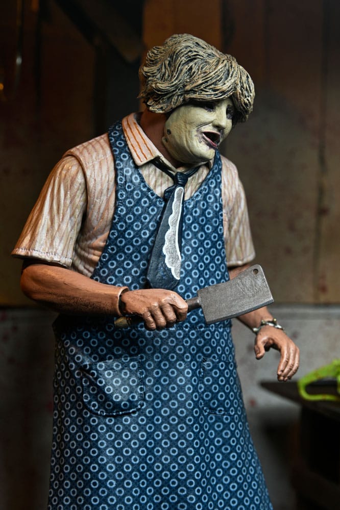 LA MATANZA DE TEXAS – FIGURA LEATHERFACE 50TH ANNIVERSARY CLOTHED – NECA 20 CM