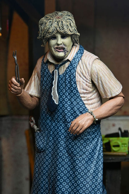 LA MATANZA DE TEXAS – FIGURA LEATHERFACE 50TH ANNIVERSARY CLOTHED – NECA 20 CM