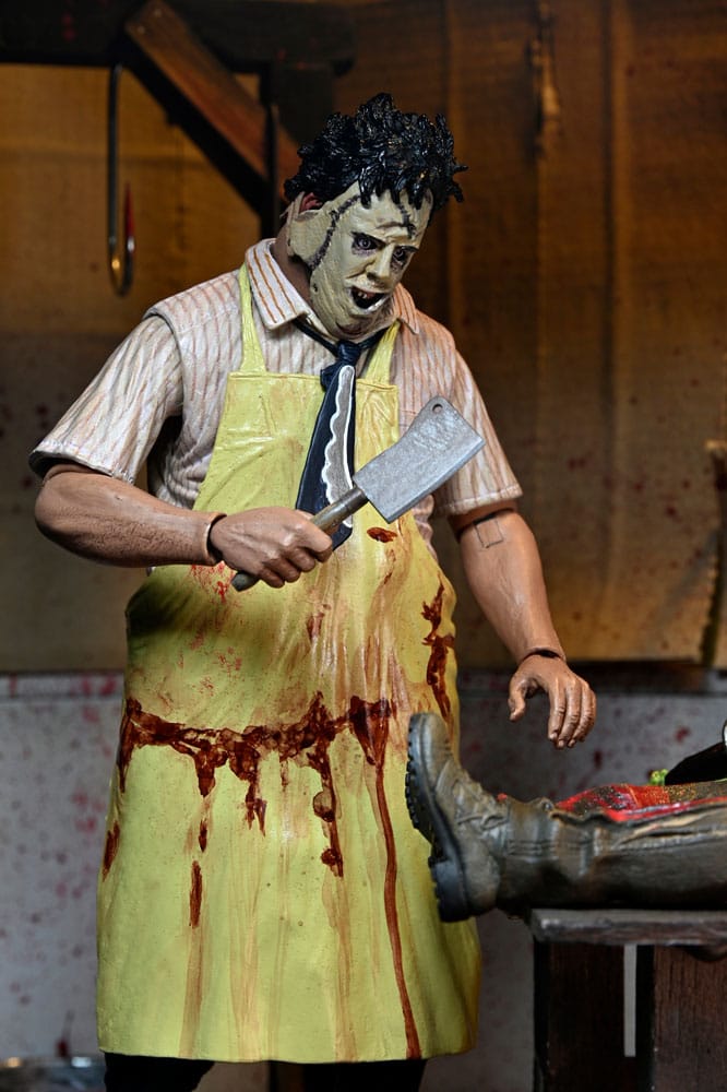 LA MATANZA DE TEXAS – FIGURA LEATHERFACE 50TH ANNIVERSARY CLOTHED – NECA 20 CM