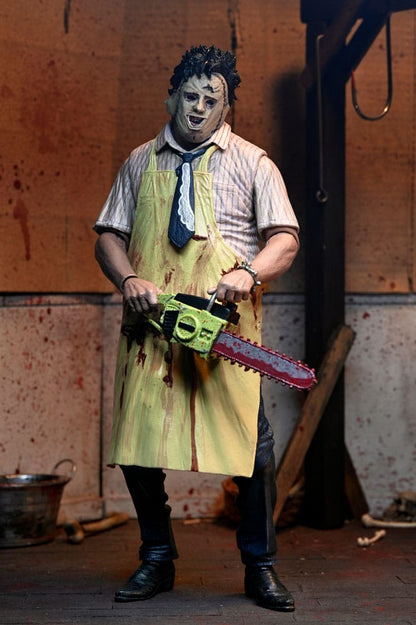 LA MATANZA DE TEXAS – FIGURA LEATHERFACE 50TH ANNIVERSARY CLOTHED – NECA 20 CM
