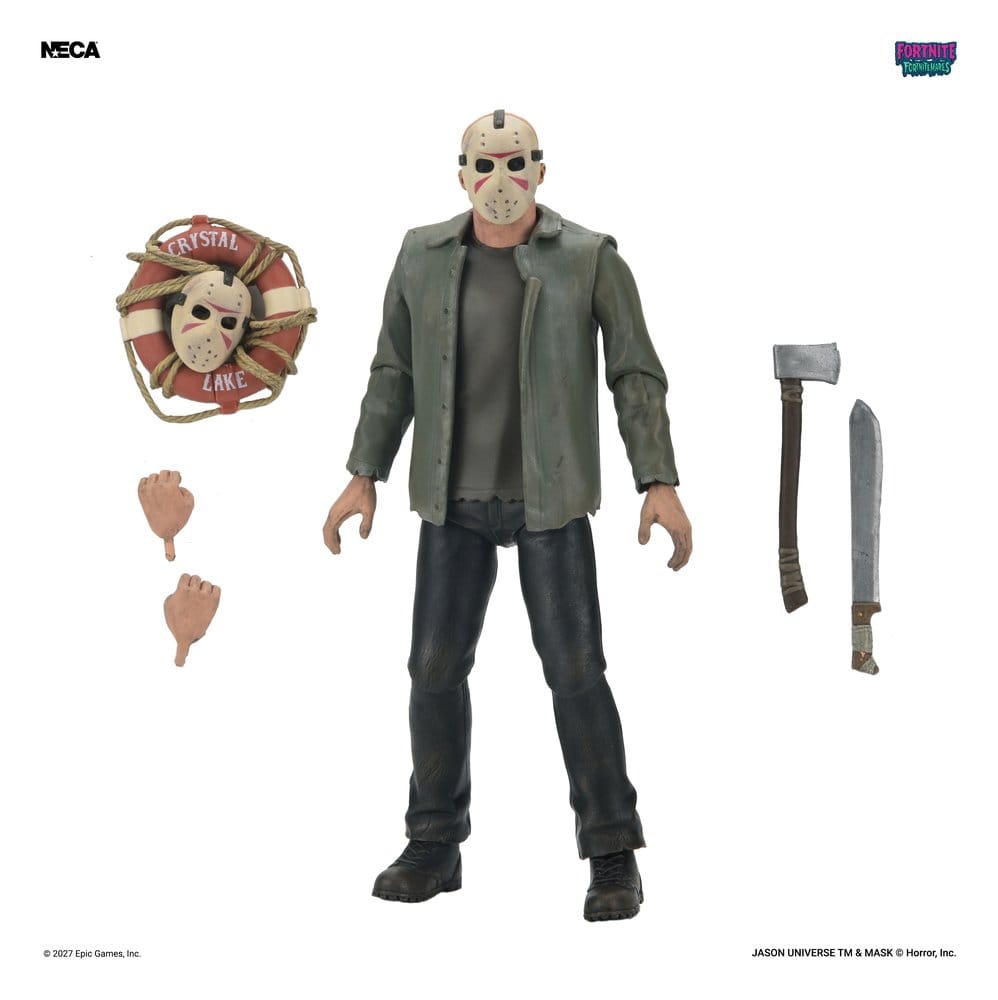 JASON VOORHEES FORTNITE FORTNITEMARES NECA FIGURA 18 CM