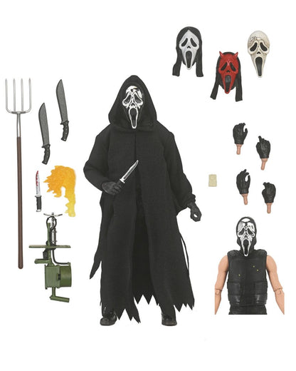 GHOST FACE INFERNO ULTIMATE FIGURA NECA 18 CM