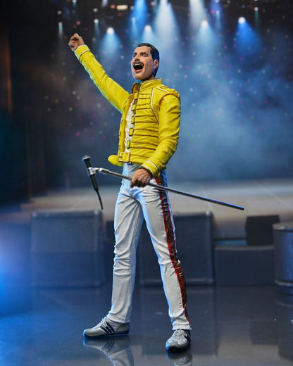FREDDIE MERCURY YELLOW JACKET QUEEN NECA 18 CM