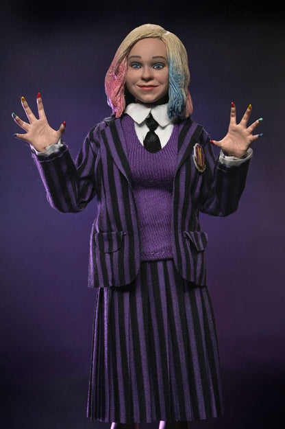 WEDNESDAY – PACK 2 FIGURAS: WEDNESDAY ADDAMS & ENID SINCLAIR (NEVERMORE UNIFORM) 20 CM
