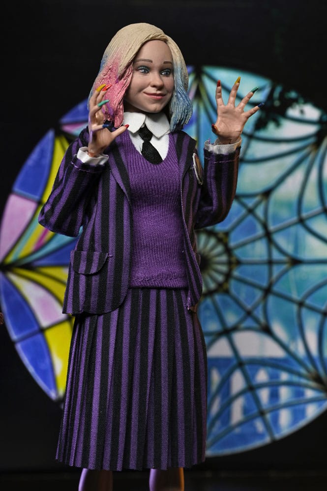WEDNESDAY – PACK 2 FIGURAS: WEDNESDAY ADDAMS & ENID SINCLAIR (NEVERMORE UNIFORM) 20 CM