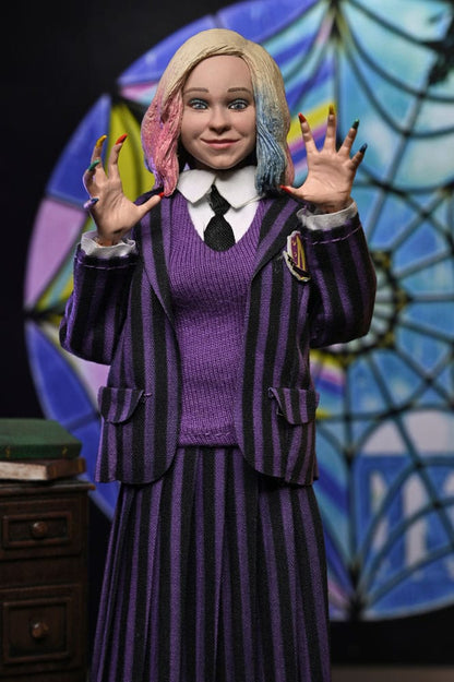 WEDNESDAY – PACK 2 FIGURAS: WEDNESDAY ADDAMS & ENID SINCLAIR (NEVERMORE UNIFORM) 20 CM