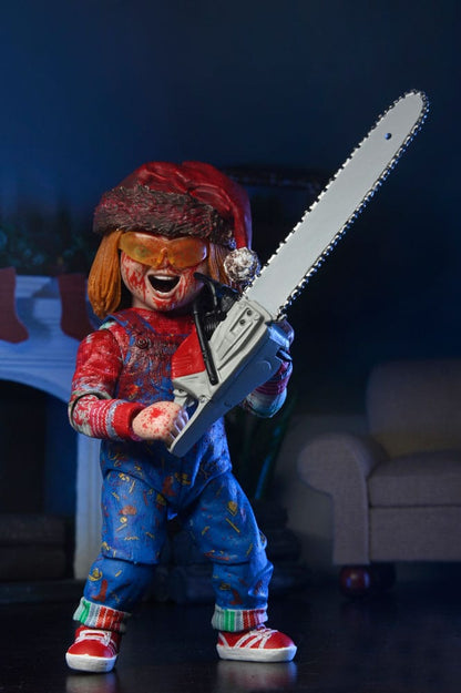 CHUCKY HOLIDAY EDITION – FIGURA ULTIMATE MUÑECO DIABÓLICO – NECA 18 CM