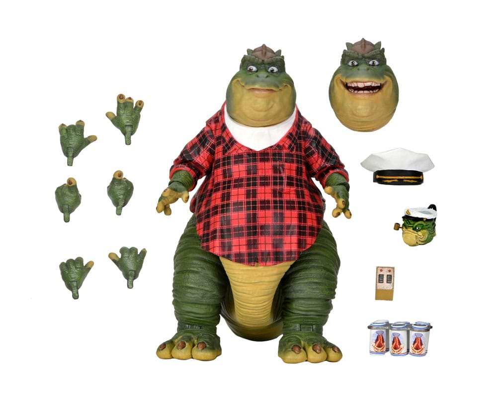 EARL SINCLAIR ULTIMATE 18 CM FIGURA NECA DINOSAURS SERIE TV COLECCIONISTA