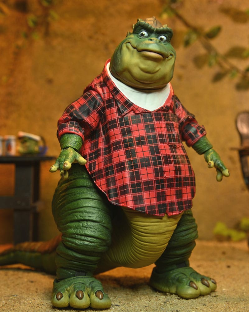 EARL SINCLAIR ULTIMATE 18 CM FIGURA NECA DINOSAURS SERIE TV COLECCIONISTA