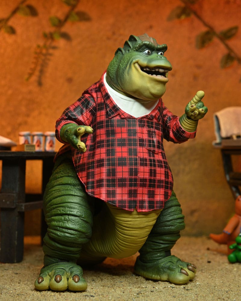 EARL SINCLAIR ULTIMATE 18 CM FIGURA NECA DINOSAURS SERIE TV COLECCIONISTA