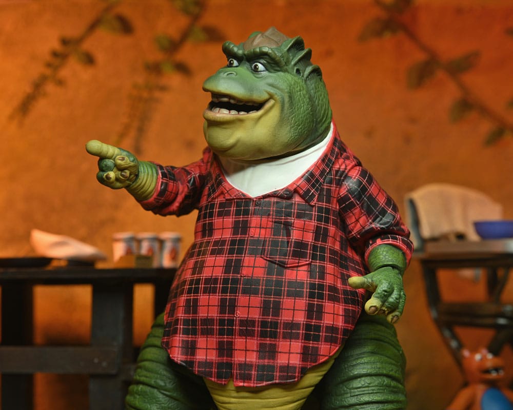 EARL SINCLAIR ULTIMATE 18 CM FIGURA NECA DINOSAURS SERIE TV COLECCIONISTA