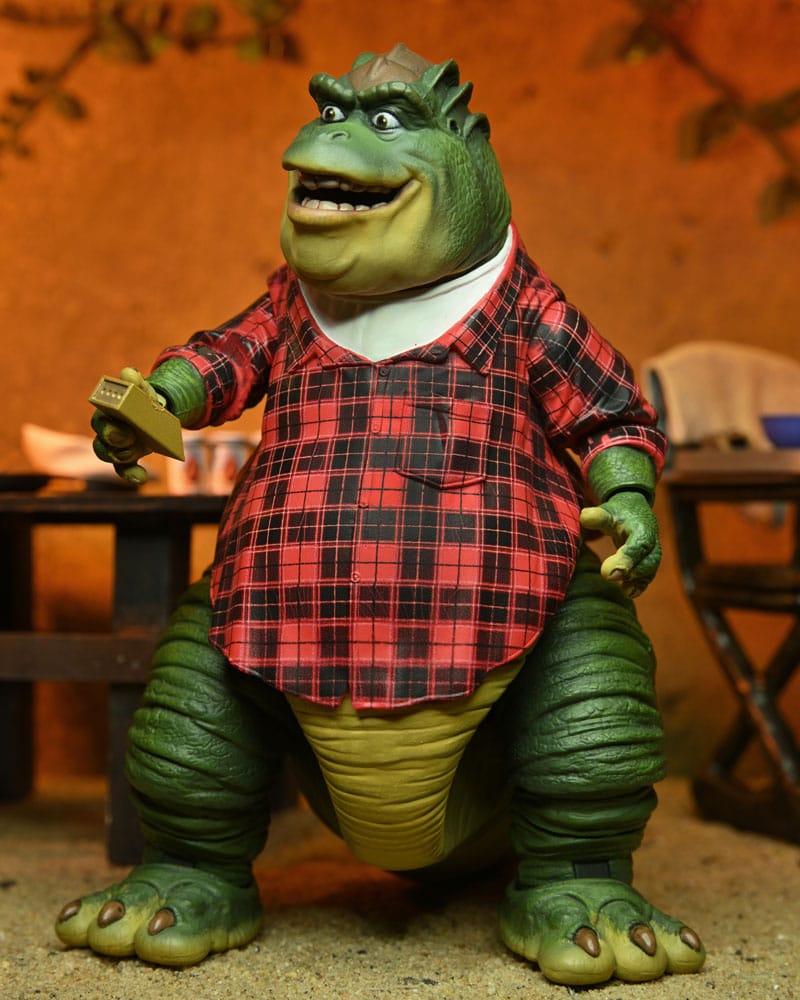 EARL SINCLAIR ULTIMATE 18 CM FIGURA NECA DINOSAURS SERIE TV COLECCIONISTA