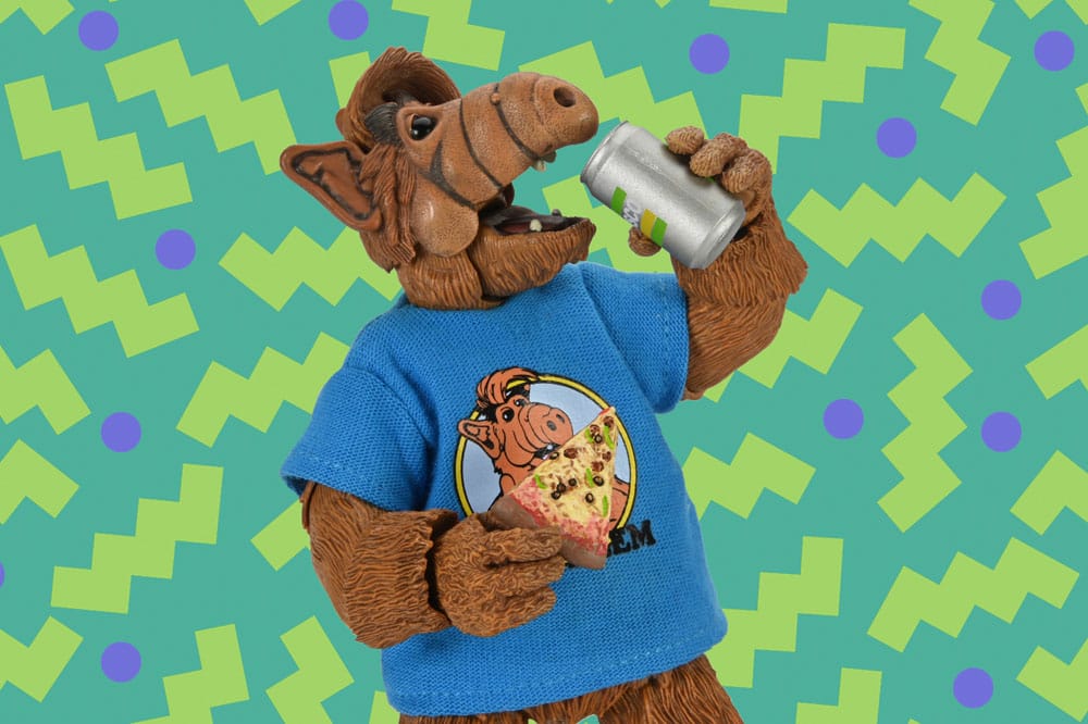 ALF – ULTIMATE TOTALLY 80s 1/12 NECA FIGURA ARTICULADA CON ACCESORIOS