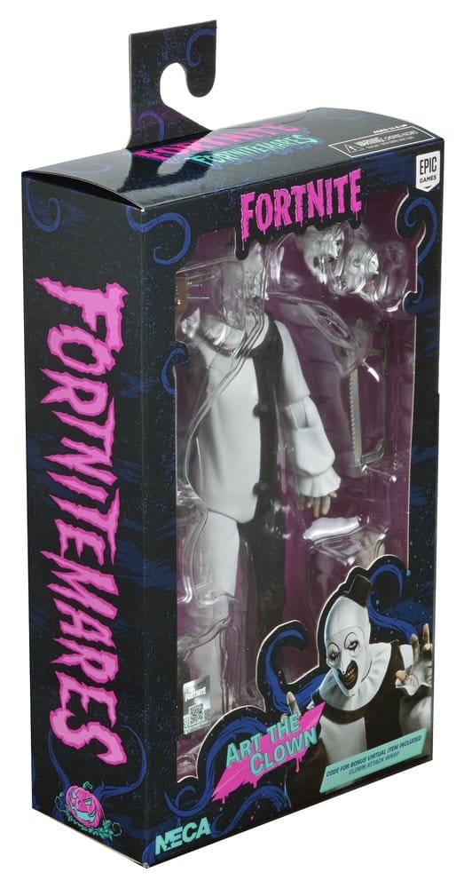 ART THE CLOWN FORTNITE FORTNITEMARES NECA FIGURA 18 CM
