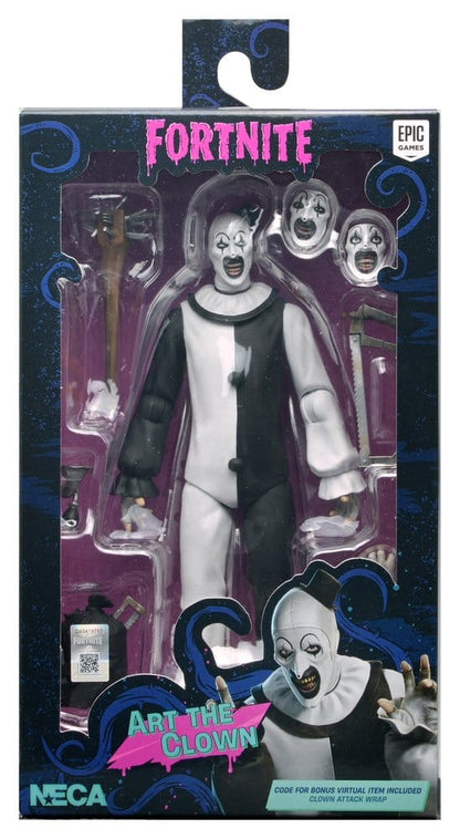 ART THE CLOWN FORTNITE FORTNITEMARES NECA FIGURA 18 CM
