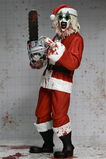 TERRIFIER 3 ULTIMATE SANTA SUIT ART THE CLOWN (BLOODY VERSION) 18 CM NECA