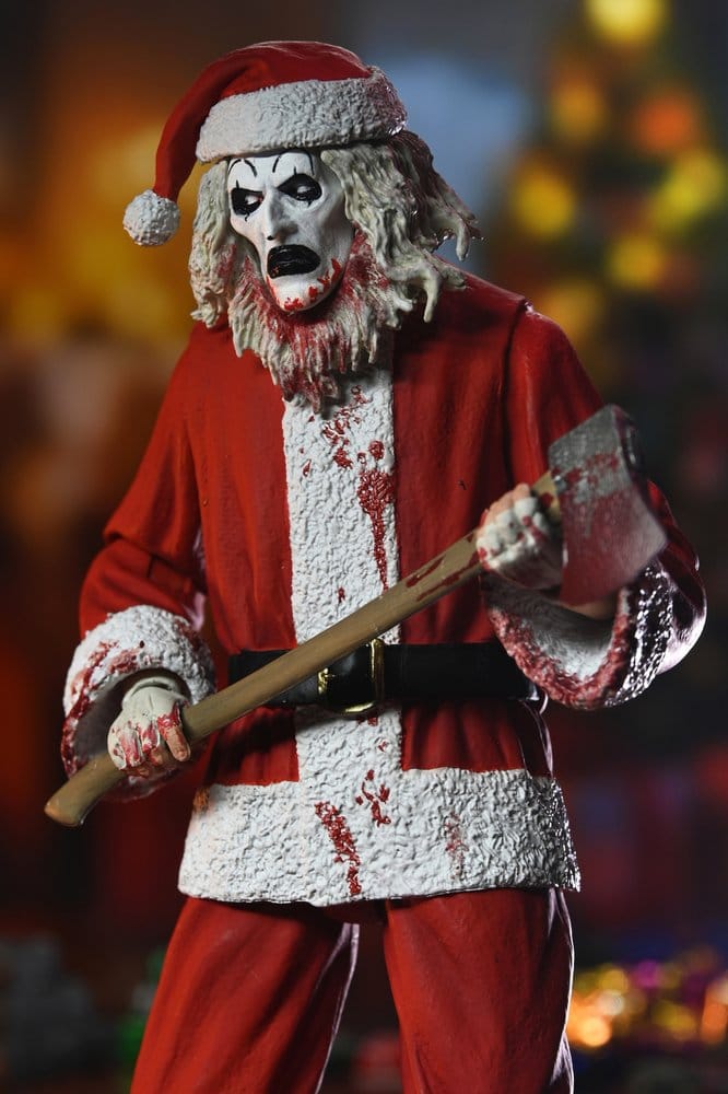 TERRIFIER 3 ULTIMATE SANTA SUIT ART THE CLOWN (BLOODY VERSION) 18 CM NECA