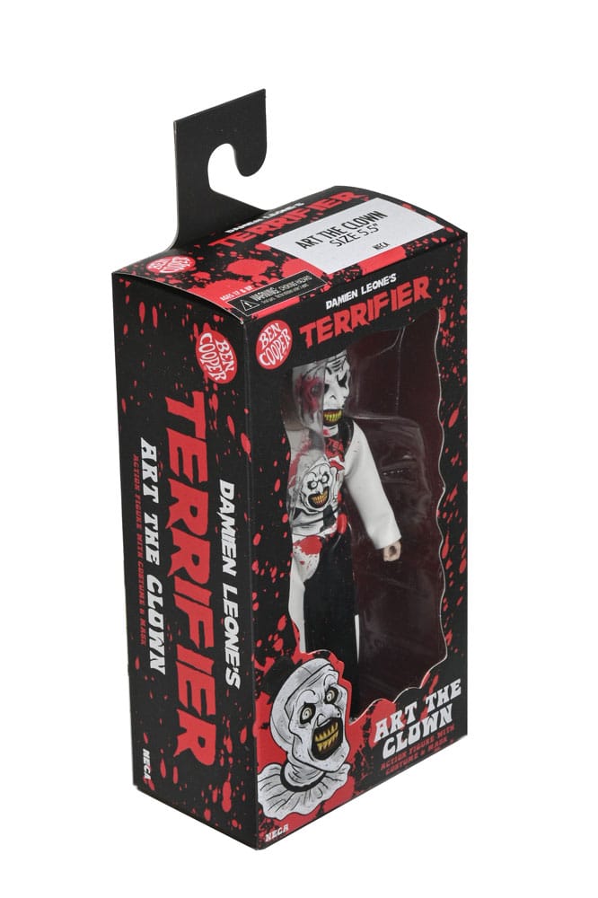 TERRIFIER BEN COOPER – FIGURA COSTUME SERIES 9 ART THE CLOWN 15 CM (NECA – TERRIFIER)