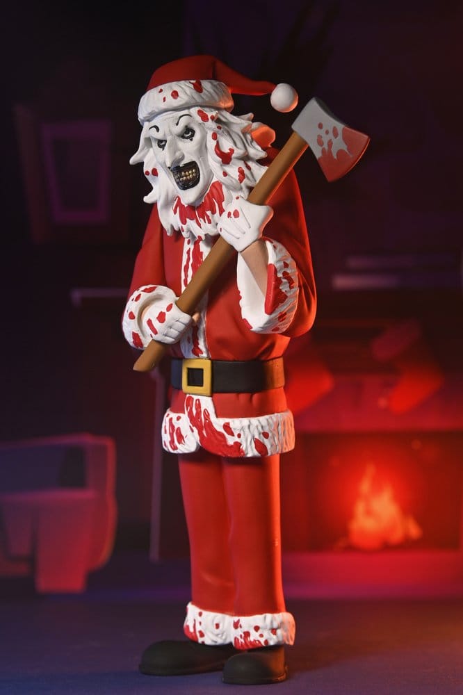 ART THE CLOWN (SANTA SUIT BLOODY VERSION) – FIGURA 15 CM (TERRIFIER 3 TOONY TERRORS – NECA)