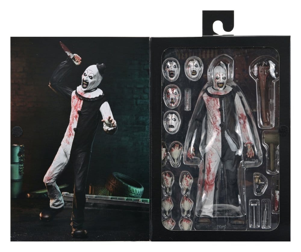 ART THE CLOWN (BLOOD SPLATTERED) – TERRIFIER 2 ULTIMATE - NECA
