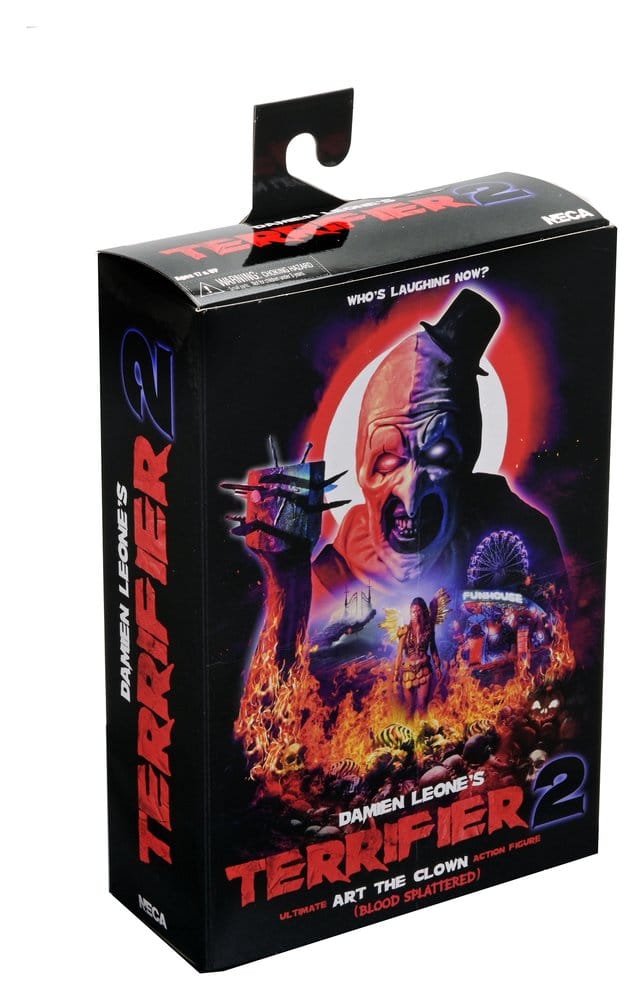 ART THE CLOWN (BLOOD SPLATTERED) – TERRIFIER 2 ULTIMATE - NECA