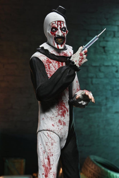 ART THE CLOWN (BLOOD SPLATTERED) – TERRIFIER 2 ULTIMATE - NECA