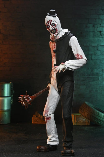 ART THE CLOWN (BLOOD SPLATTERED) – TERRIFIER 2 ULTIMATE - NECA