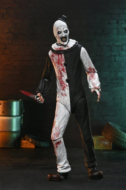 ART THE CLOWN (BLOOD SPLATTERED) – TERRIFIER 2 ULTIMATE - NECA