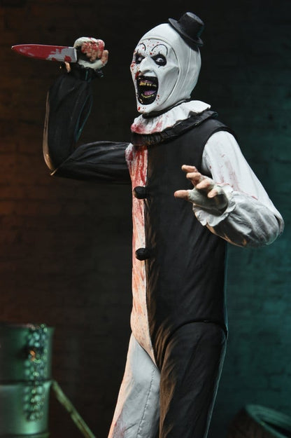 ART THE CLOWN (BLOOD SPLATTERED) – TERRIFIER 2 ULTIMATE - NECA