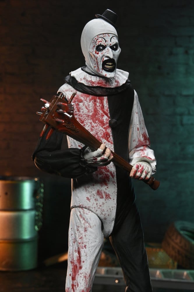 ART THE CLOWN (BLOOD SPLATTERED) – TERRIFIER 2 ULTIMATE - NECA