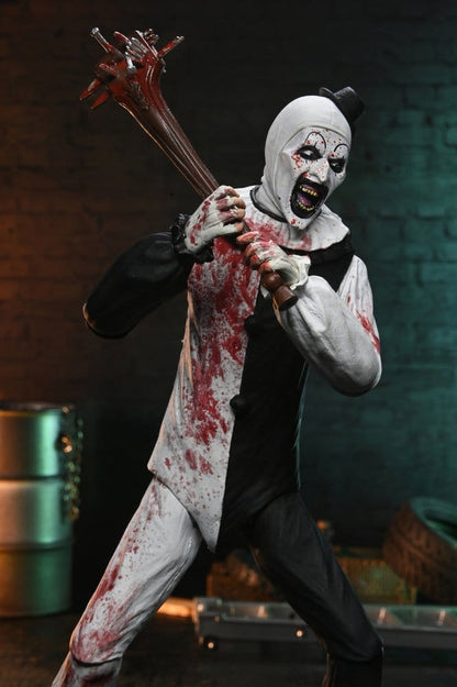 ART THE CLOWN (BLOOD SPLATTERED) – TERRIFIER 2 ULTIMATE - NECA