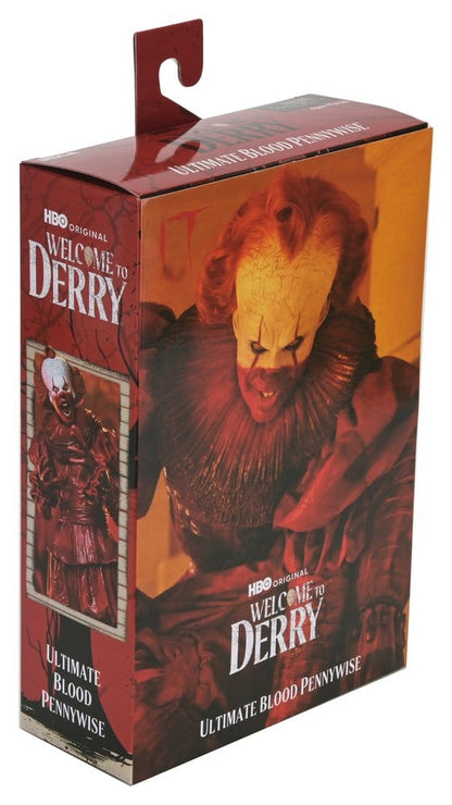 IT: WELCOME TO DERRY – BLOOD PENNYWISE FIGURA 18 CM (NECA)