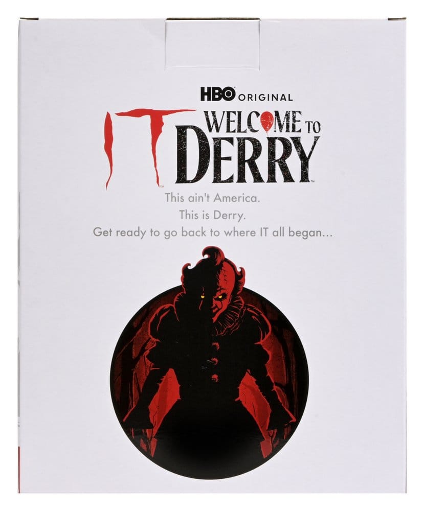 IT: WELCOME TO DERRY – HEAD KNOCKER BLOOD PENNYWISE 19 CM (NECA)